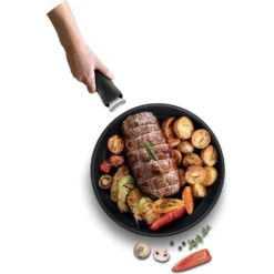 Tefal Set 3-delig (koekenpan 24/28 + Handgreep) -Exporteren Proef Loka Winkel 102 6389 6 1