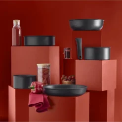 Tefal Set 3-delig (koekenpan 24/28 + Handgreep) -Exporteren Proef Loka Winkel 102 6389 7 1