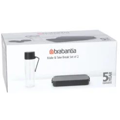 Brabantia Make En Take Breakset 2 Delig Dark Grey