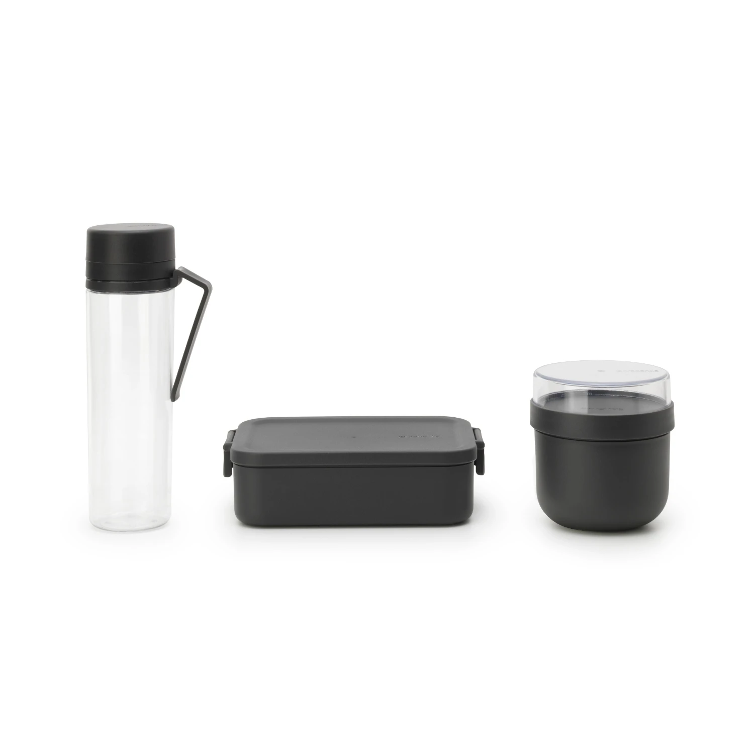Brabantia Make En Take Ontbijt En Lunchset Dark Grey 2 Brabantia Make En Take Ontbijt En Lunchset Dark Grey - Afbeelding 2