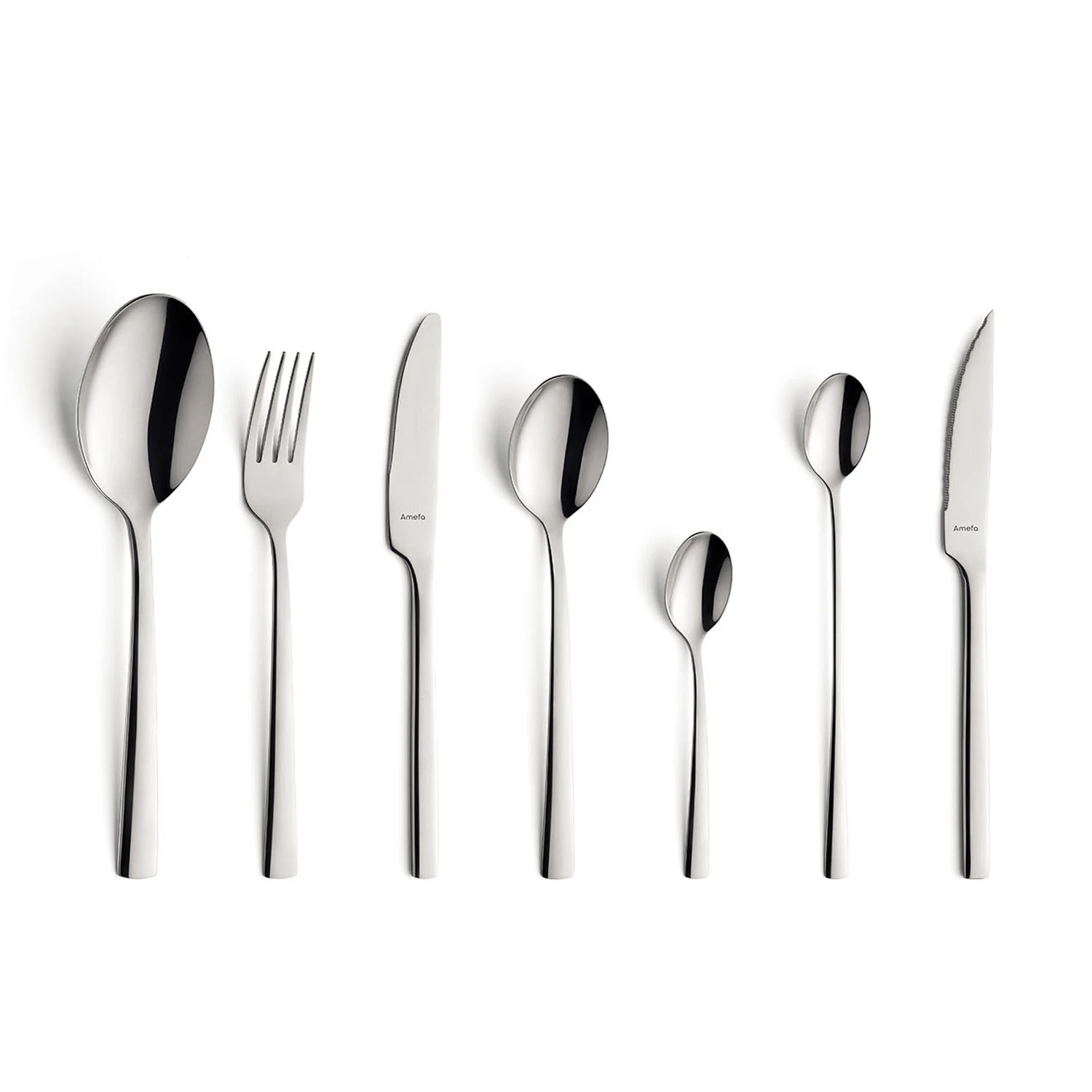 Amefa Bestekset Manille 42 Delig 2 Amefa Bestekset Manille 42 Delig - Afbeelding 2