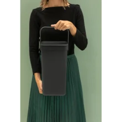 Brabantia Sort & Go Afvalemmer 12 L Grijs -Exporteren Proef Loka Winkel 102 9805 5 1