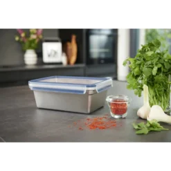 Tefal Masterseal RVS Vershouddoos Rechthoek 3.0 L 10 Tefal Masterseal RVS Vershouddoos Rechthoek 3.0 L -Exporteren Proef Loka Winkel 104 0710 5 1