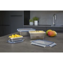 Tefal Masterseal RVS Vershouddoos Rechthoek 3.0 L 11 Tefal Masterseal RVS Vershouddoos Rechthoek 3.0 L -Exporteren Proef Loka Winkel 104 0710 6 1