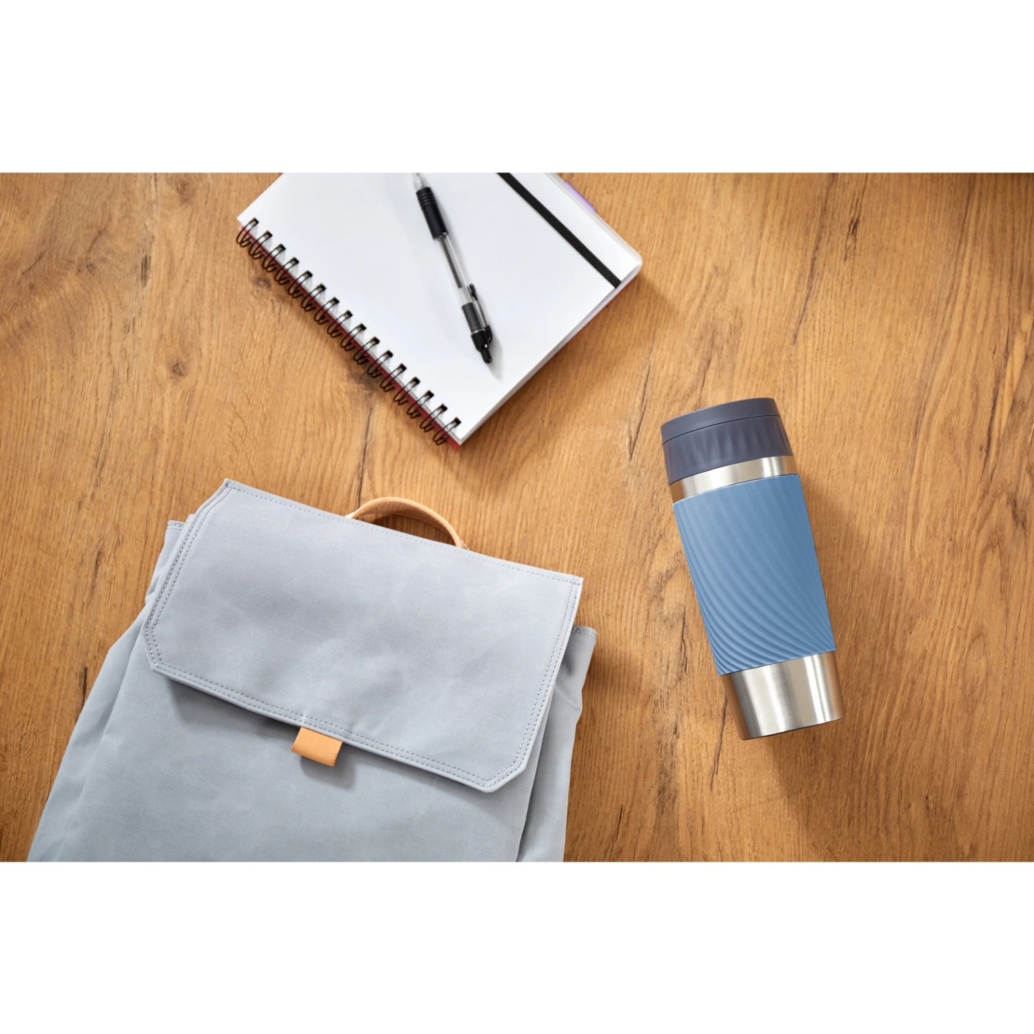 Tefal Travel Mug Easy Twist Isoleerbeker Blauw 8 Tefal Travel Mug Easy Twist Isoleerbeker Blauw - Afbeelding 8