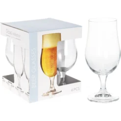 Bierglas 370Ml Set 4 Stuks 5 Bierglas 370Ml Set 4 Stuks -Exporteren Proef Loka Winkel 105 0320 1