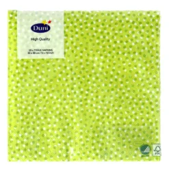 Servetten Playful Dots Kiwi 33x33 Cm