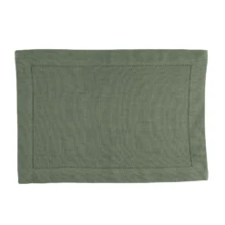 Placemat Indi Army Green 35 X 50 Cm Set Of 4