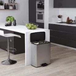 Curver Decobin Duo 26L/26L Zilver Metallic -Exporteren Proef Loka Winkel 141 1002 7 1