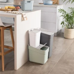 Curver Ready To Collect 20L Groen Grijs -Exporteren Proef Loka Winkel 141 1936 5 1