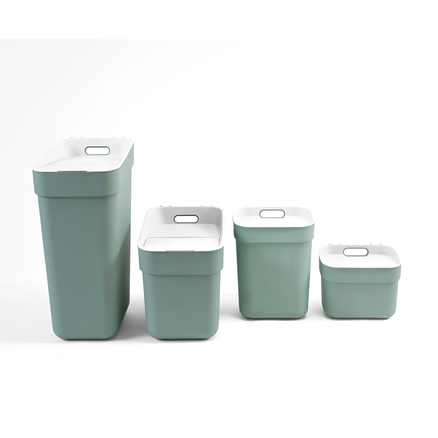 Curver Ready To Collect 30L Groen Grijs 4 Curver Ready To Collect 30L Groen Grijs - Afbeelding 4