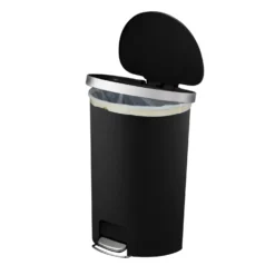 Eko Hana Pedaalemmer 55l Zwart Ingebouwde Wielen -Exporteren Proef Loka Winkel 141 2155 3 1