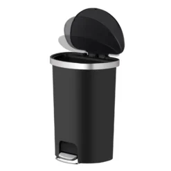 Eko Hana Pedaalemmer 55l Zwart Ingebouwde Wielen -Exporteren Proef Loka Winkel 141 2155 4 1