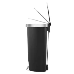 Eko Hana Pedaalemmer 55l Zwart Ingebouwde Wielen -Exporteren Proef Loka Winkel 141 2155 5 1