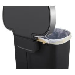 Eko Hana Pedaalemmer 55l Zwart Ingebouwde Wielen -Exporteren Proef Loka Winkel 141 2155 8 1