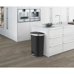 Eko Hana Pedaalemmer 55l Zwart Ingebouwde Wielen -Exporteren Proef Loka Winkel 141 2155 9 1