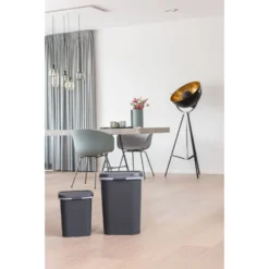 Curver Mistral Afvalbak Flat 10L Antraciet -Exporteren Proef Loka Winkel 141 2488 3 1