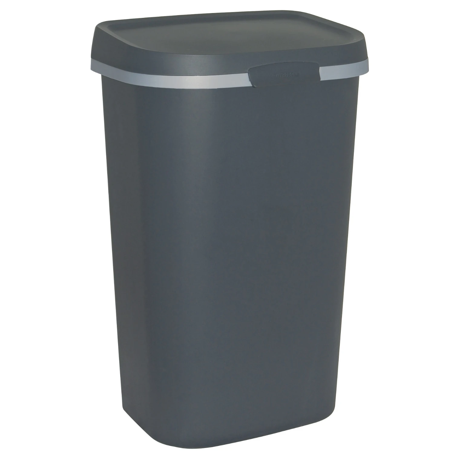 Curver Mistral Afvalbak Flat 50L Antraciet 1 Curver Mistral Afvalbak Flat 50L Antraciet