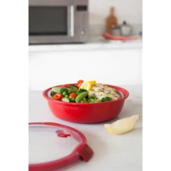 Curver Smart Microwave Eco Steamer Rond 1L -Exporteren Proef Loka Winkel 141 3132 4 1