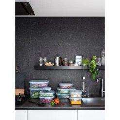 Curver Smart Fresh Eco Vershoudbakje Recht Hoekig 0,7L -Exporteren Proef Loka Winkel 141 4063 4 1