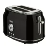 Bourgini Retro Toaster Black