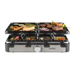 Bourgini Gourmette Raclette Grill 8-persoons -Exporteren Proef Loka Winkel 209 1008 5 1