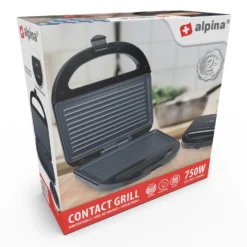 Alpina Contactgrill 750W -Exporteren Proef Loka Winkel 209 6779 1