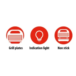 Alpina Contactgrill 750W -Exporteren Proef Loka Winkel 209 6779 8 1