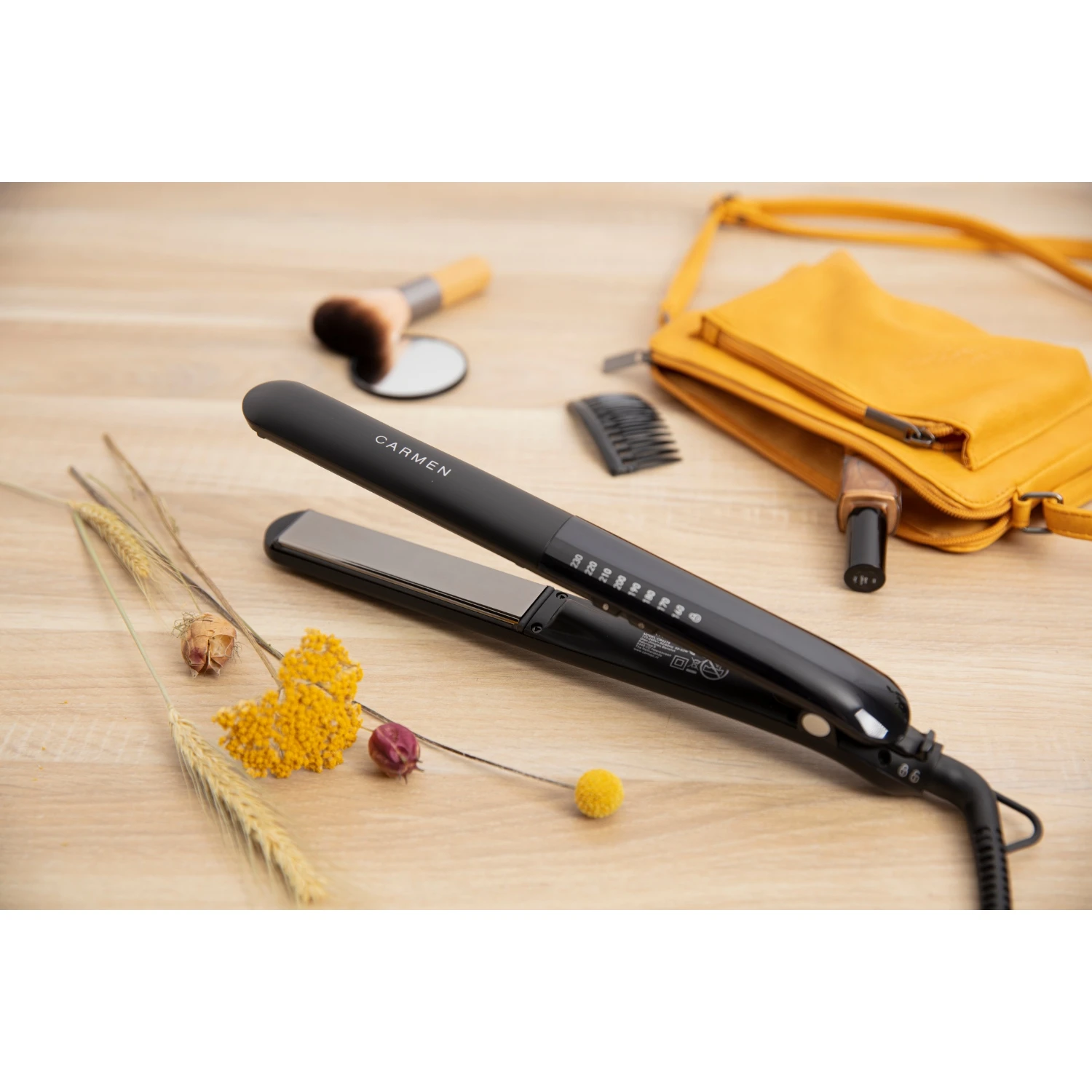 Carmen Temp Control Stijltang 60 Watt 3 Carmen Temp Control Stijltang 60 Watt - Afbeelding 3