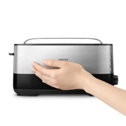 Philips Broodrooster HD2692/90 Viva Zwart -Exporteren Proef Loka Winkel 212 1083 3 1 1