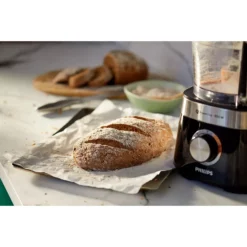 Philips Keukenmachine HR7530/10 Viva 850W Zwart/RVS -Exporteren Proef Loka Winkel 212 5011 4