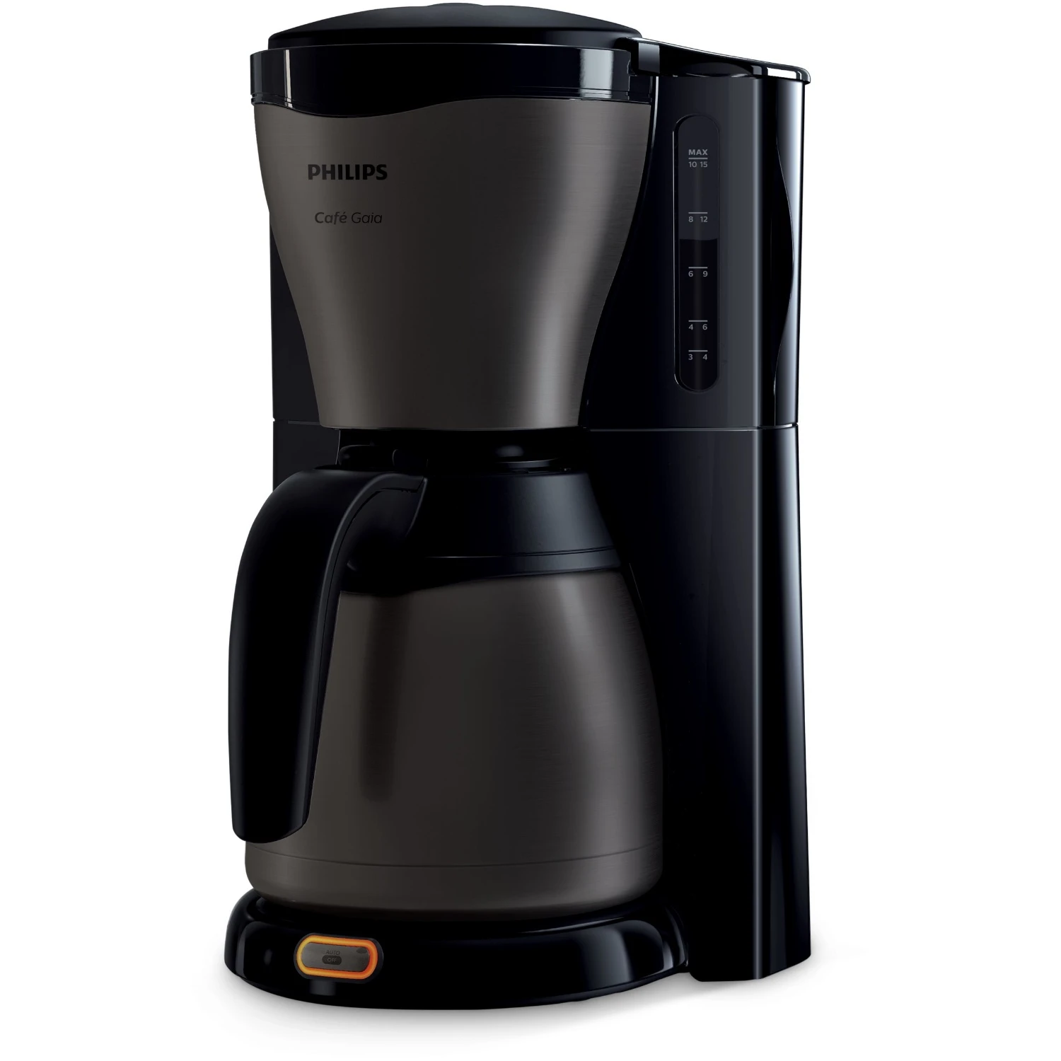 Philips Café Gaia Koffiezetapparaat HD7547/80 Met Thermische Kan 1 Philips Café Gaia Koffiezetapparaat HD7547/80 Met Thermische Kan