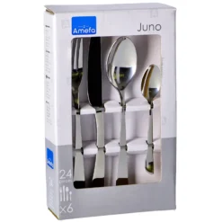 Amefa Bestekset Juno 24 Delig -Exporteren Proef Loka Winkel 3e4387b1f7a1b4fc0f68b42958820f06