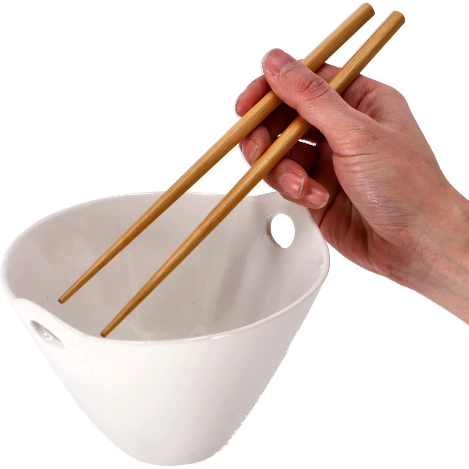 Schaal Met Eetstokjes Porselein 2 Schaal Met Eetstokjes Porselein - Afbeelding 2