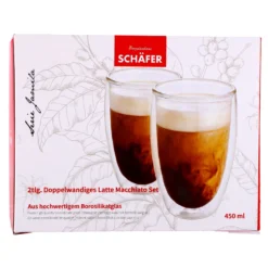 Mok Dubbelwandig 450ml Set Van 2