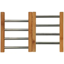 Onderzetter RVS Met Bamboe 21,5 X 22 Cm -Exporteren Proef Loka Winkel 9bd82492973ec95fe7651d6985050300