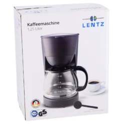 Koffiezetapparaat 1,25L Zwart 750W -Exporteren Proef Loka Winkel bb7a545f64dcbc170ce5ff023bb39618