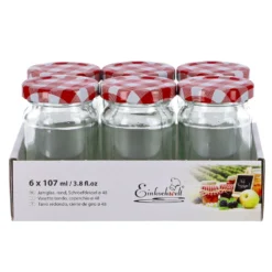 Weck Potjes 6 Stuks 107 Ml 9 Weck Potjes 6 Stuks 107 Ml -Exporteren Proef Loka Winkel c6b5361fd0441452154ba12932d39230